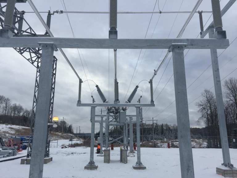 powerlines overhead