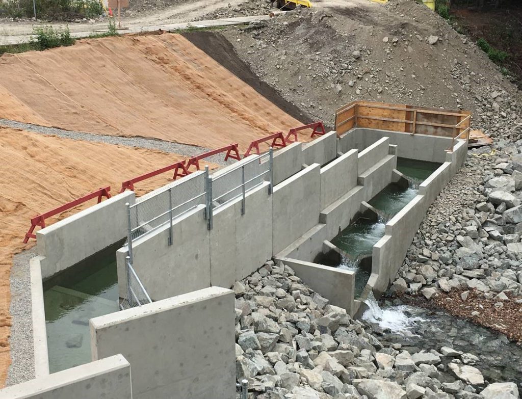 precast fish ladder by Proform