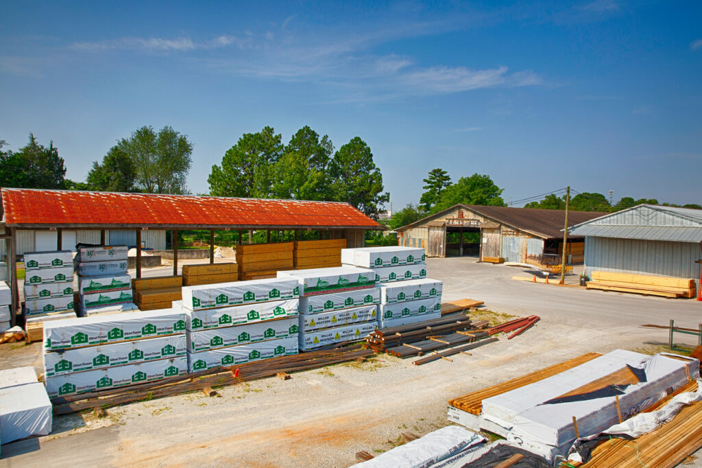 Wilson Lumber facility yard