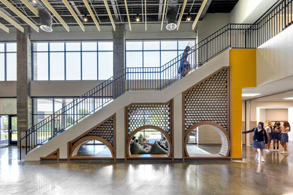 Rogers-O’Brien interior shot of Ann Richards School