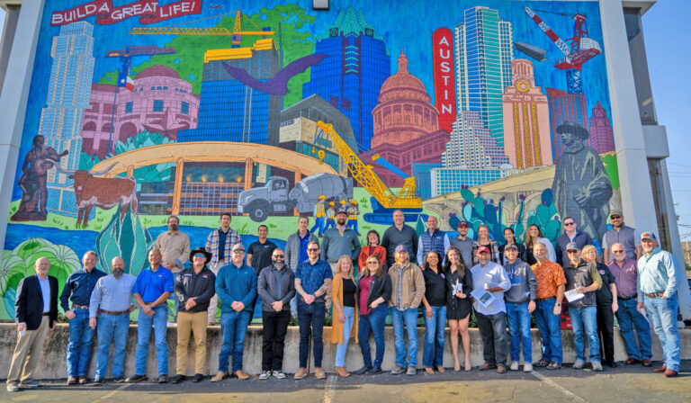 AGC Austin wall group photo