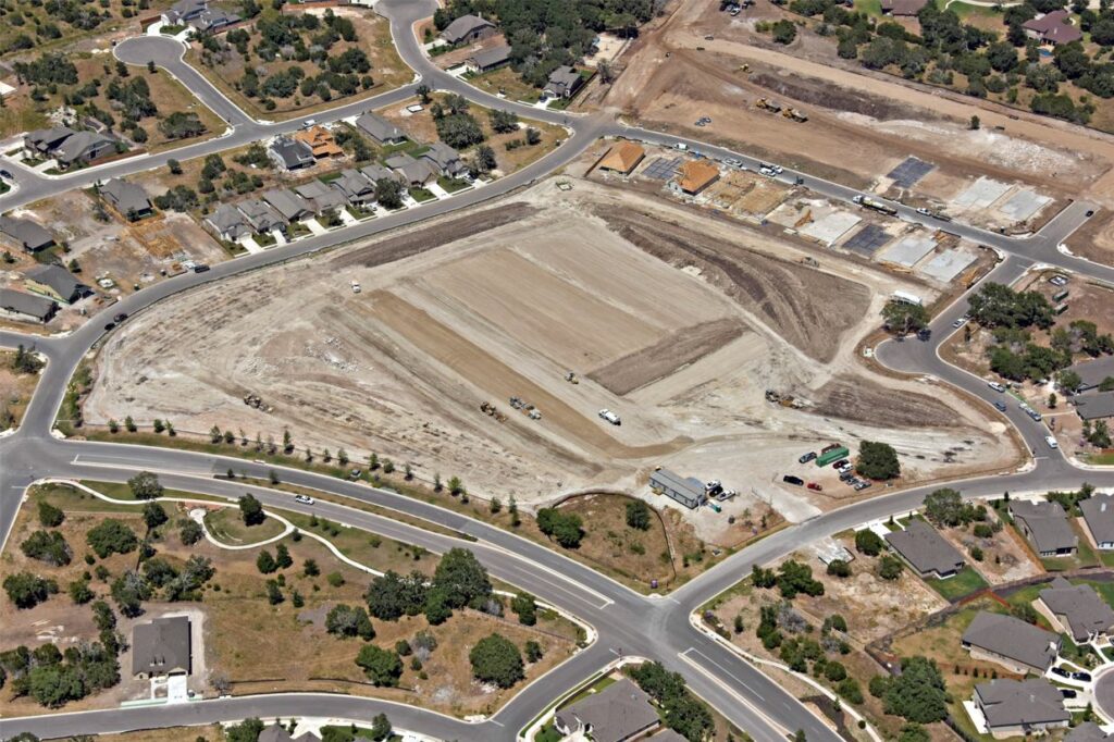 Champion project site aerial view