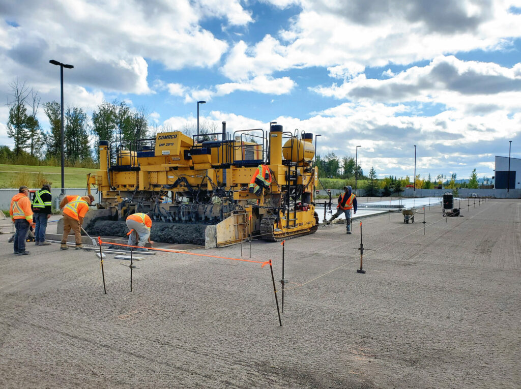 Proform project Cummins Fort McMurray Yard Reconstruction and Bonded Concrete Overlay project 