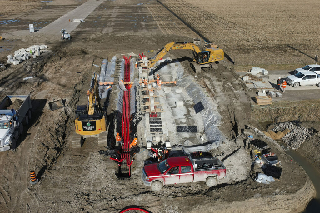 south middle road transformer station project by sterling ridge