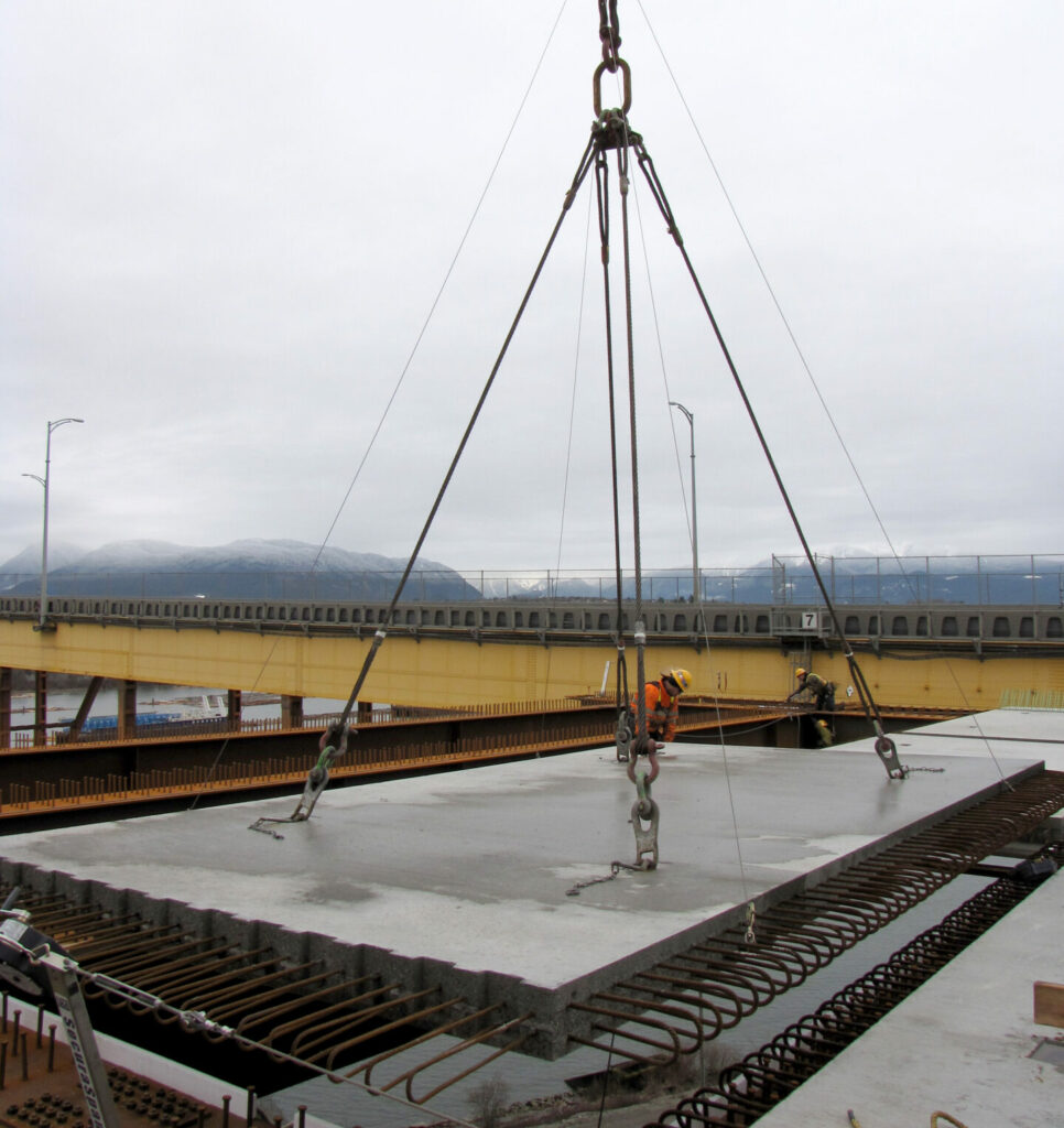 port mann bridge project by surespan