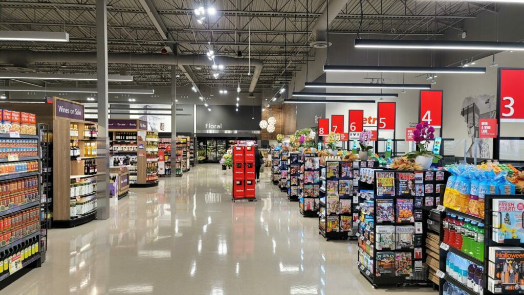 metro store interior 