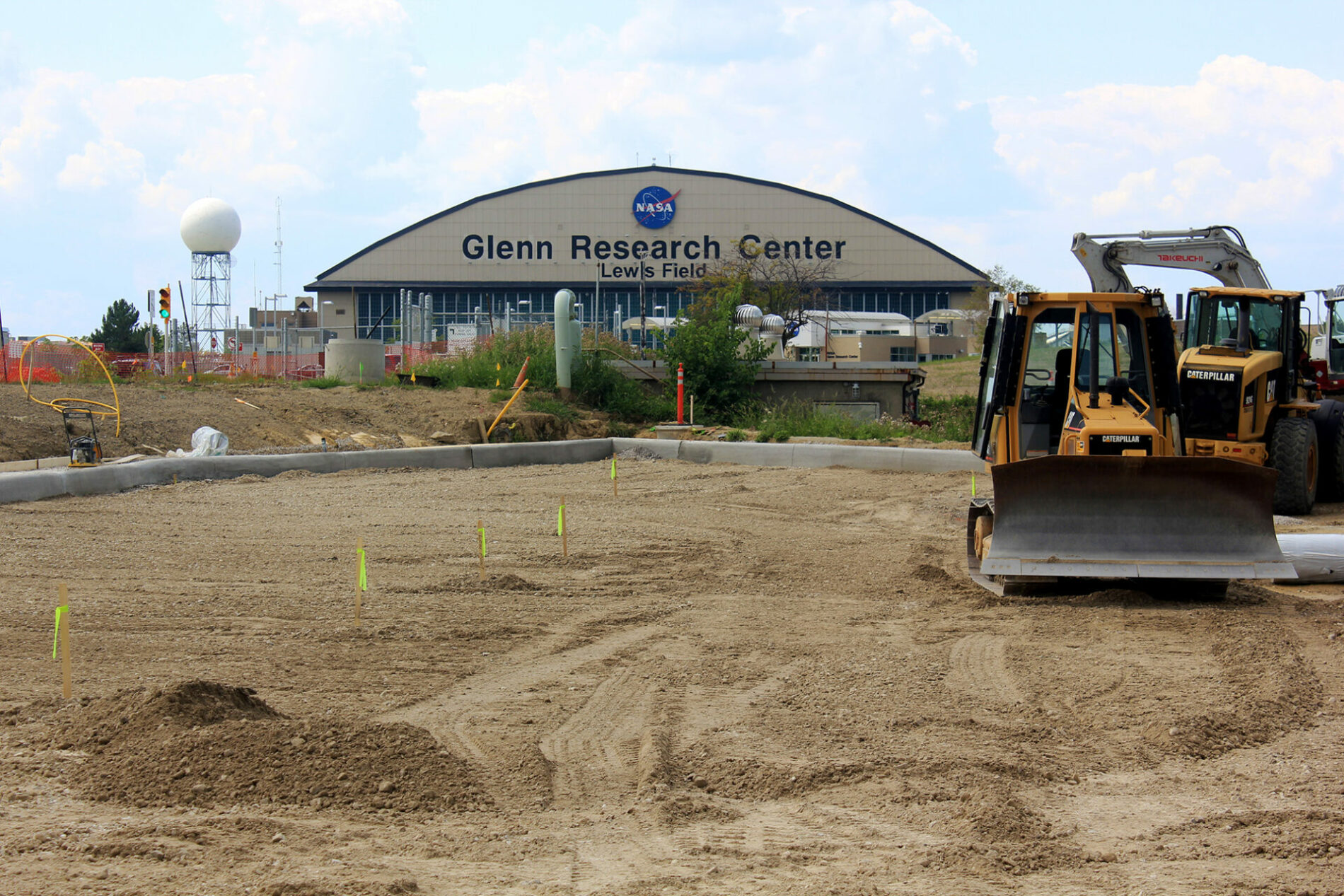 NASA Glenn Research Center construction site Pinnacle