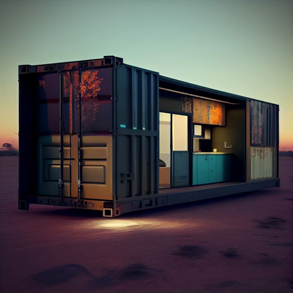 shipping container home